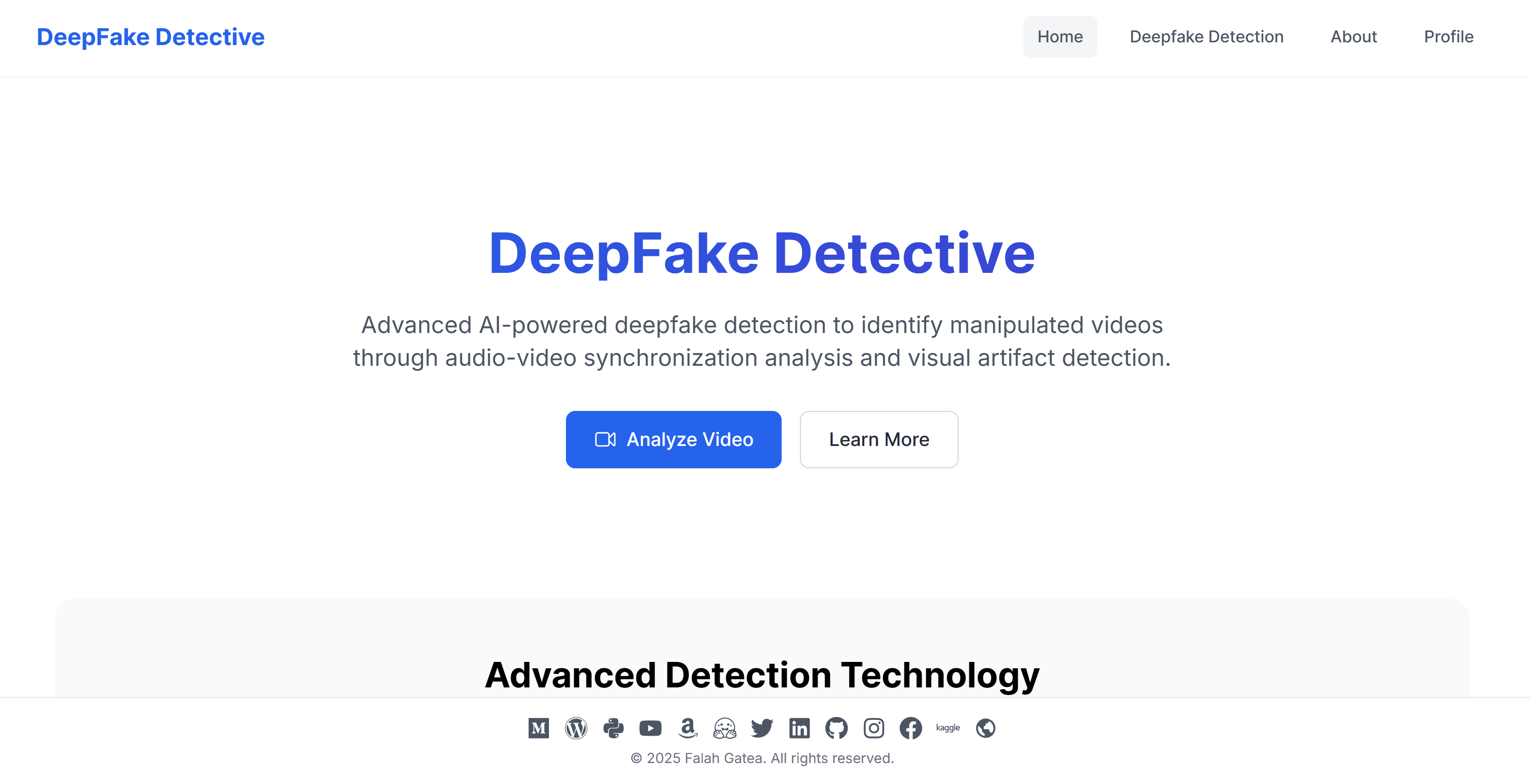 Deepfake Detector